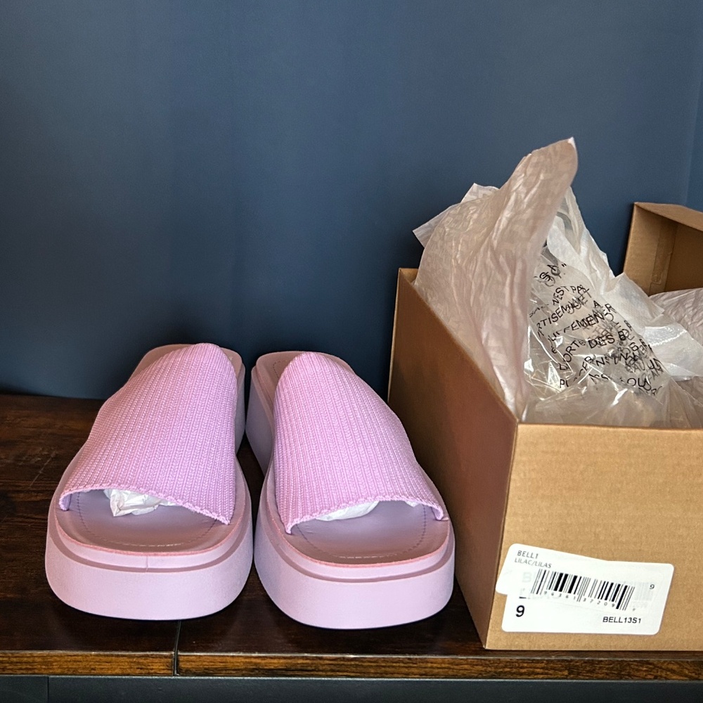 Steve Madden Lilac Balanced Sandals - Picture 2 of 4